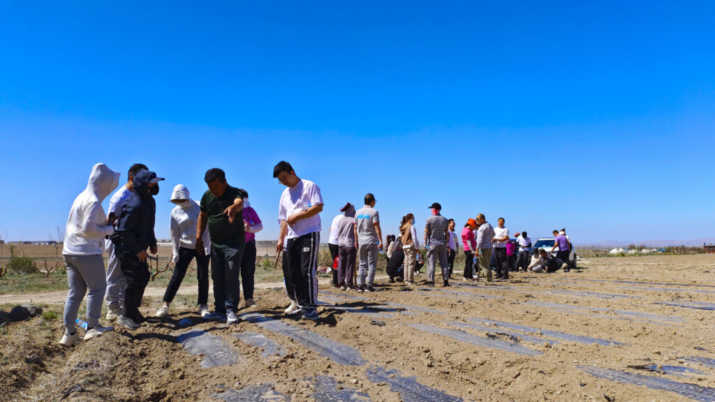 走进田园 播种希望|必发88物流春种团建活动